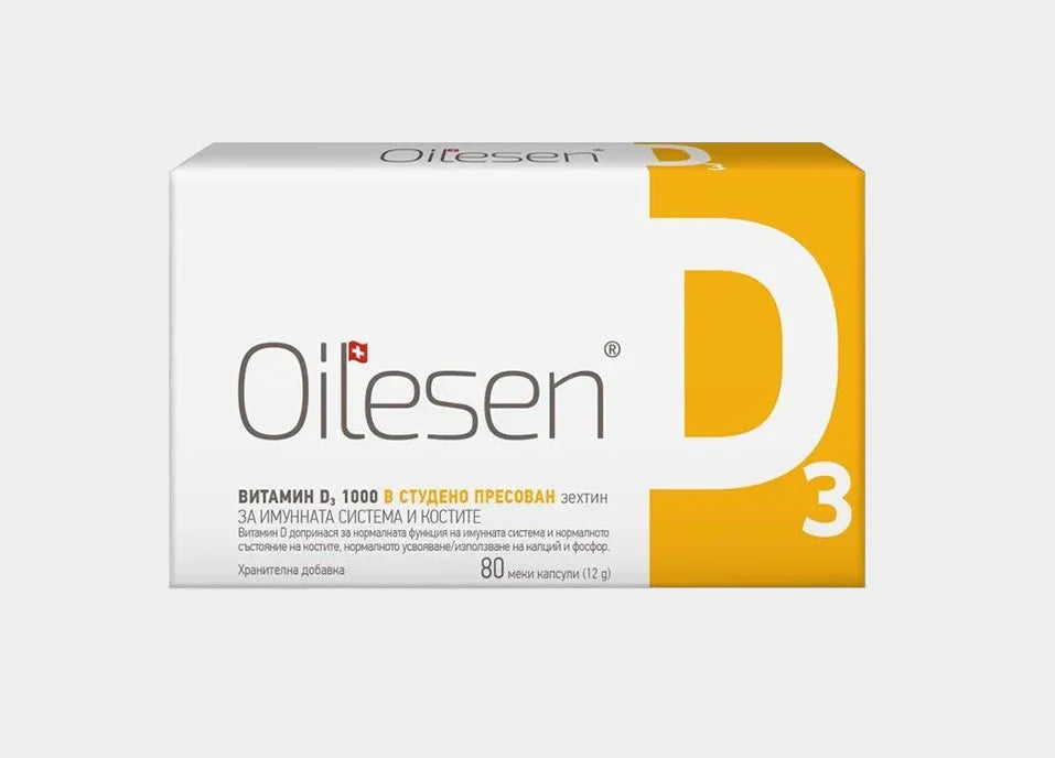 Oilesen Vitamin D3 1000 IU - VALENTIS