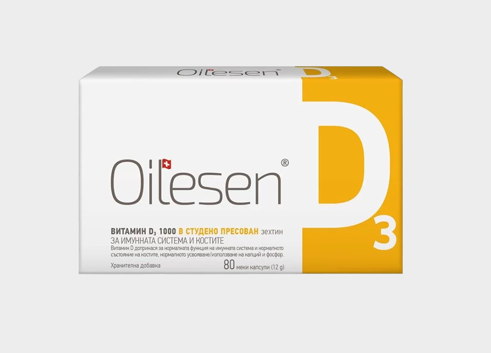 Oilesen Vitamin D3 1000 IU